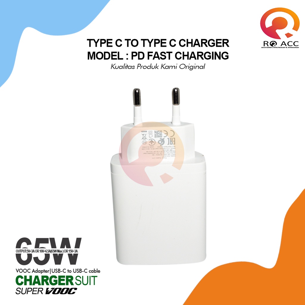 [RO ACC] TC6 CHARGER 0PP0 / R3ALME PD FAST CHARGING ORIGINAL TYPE C