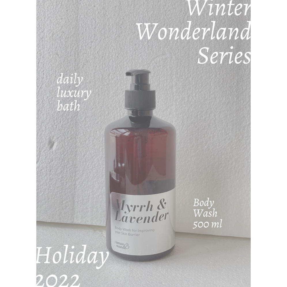 Teman Mandi Winter Wonderland Series Bubble Bath Body Wash Hand Wash Disinfectant Spray | Sabun Mandi Cuci Tangan Sanitizer