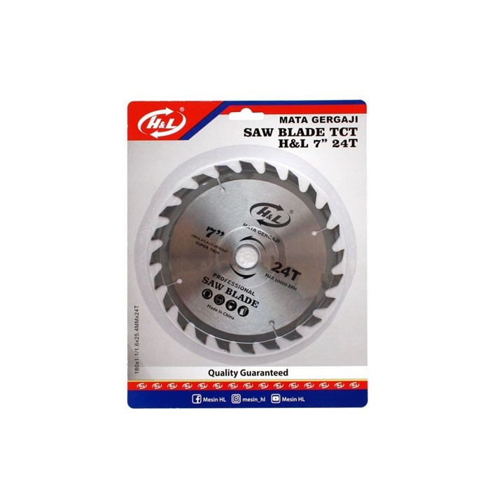 HL Mata Gergaji Circular Saw Blade 7 Inch TSB