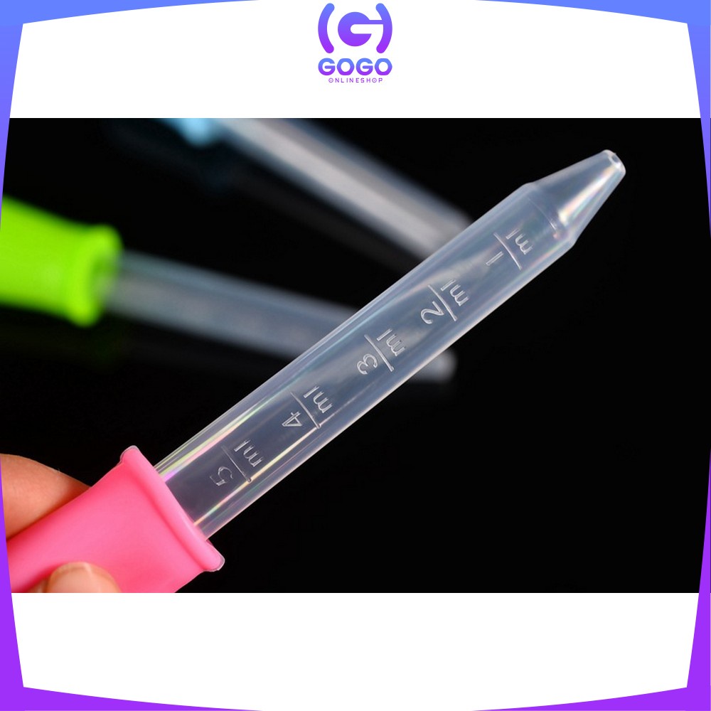 GOGO-C48 Pipet Tetes Obat Bayi Ukuran 5ml / Baby Medicine Feeder Alat Bantu Minum Obat Anak Bayi