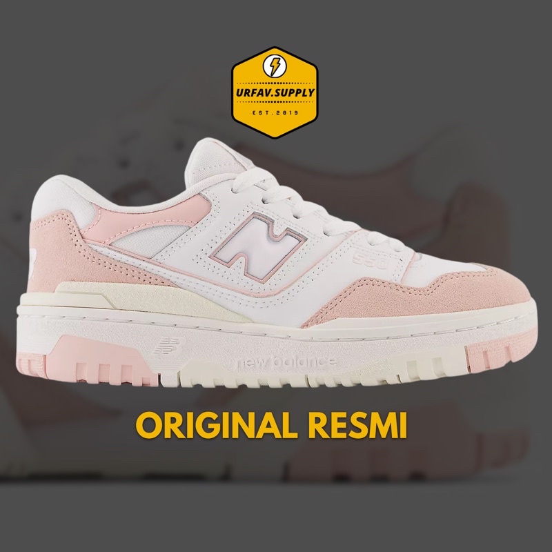 [RESMI] New Balance 550 White Pink  ORIGINAL BNIB 100% LEGIT LOCAL PAIR NB550 PT MAP