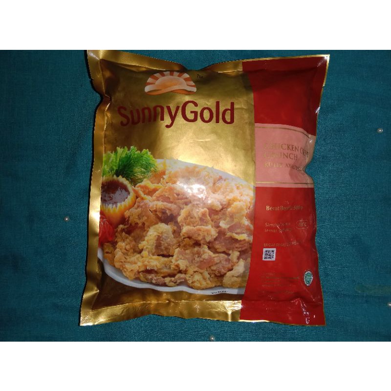 

Chicken crispy crunch/kulit ayam goreng Sunnygold 500
