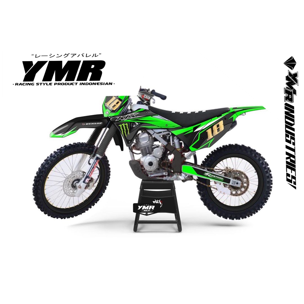 DECAL STIKER CRF - KLX- DTRACKER - GORDON - KLX OLD/S FULL BODY PREMIUM