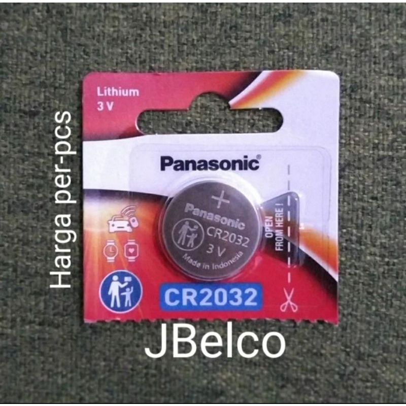 Baterai CR2032 Lithium Panasonic CR2032 3V