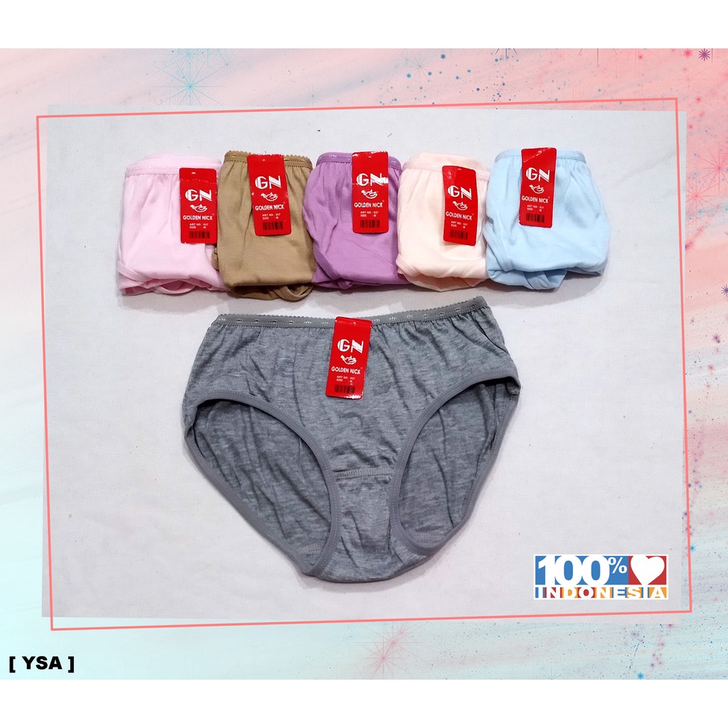 Celana Dalam Cewek Remaja & CD Dewasa | CD Cewek Katun Nyaman [SATUAN]