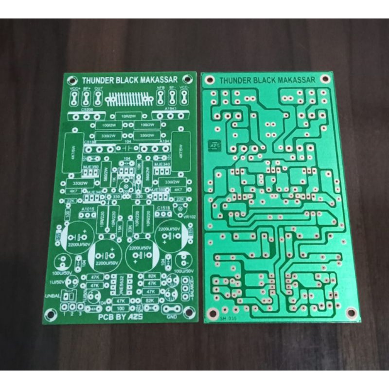 PCB Thunder Black Makasar TBM Input Balance