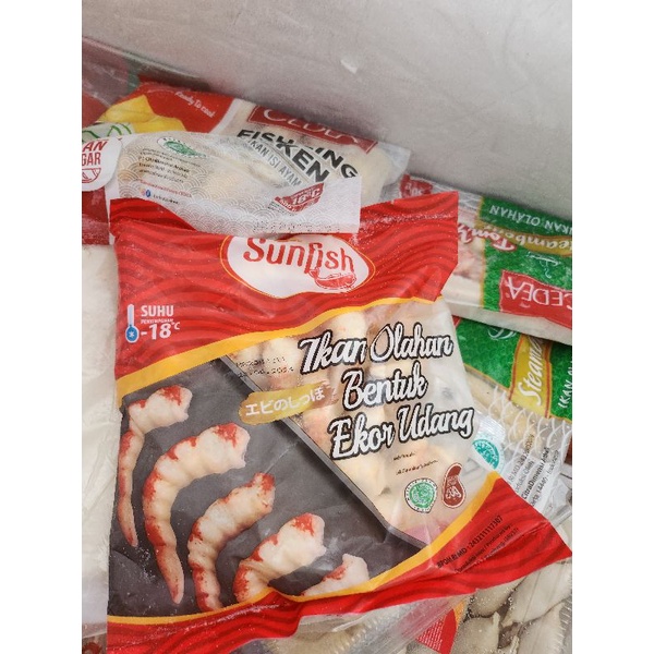 

sunfish ekor udang