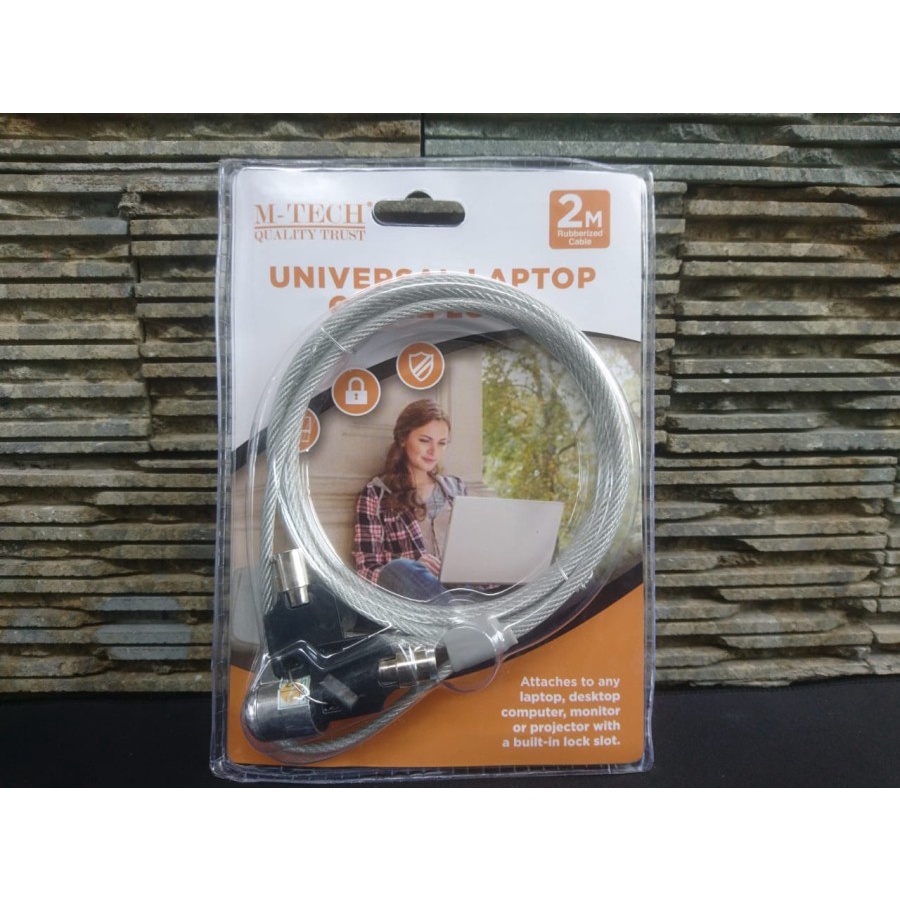 PC LOCK 1,8M MTECH - KEY