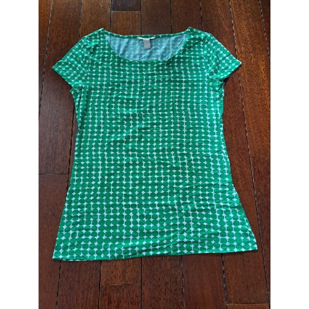BANANA REPUBLIC ORI Baju Atasan Kaos Blus Wanita / Green Tops Tee T-Shirt
