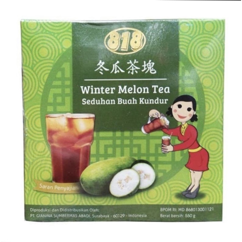 

Winter Melon Tea / Teh Buah Kundur 818