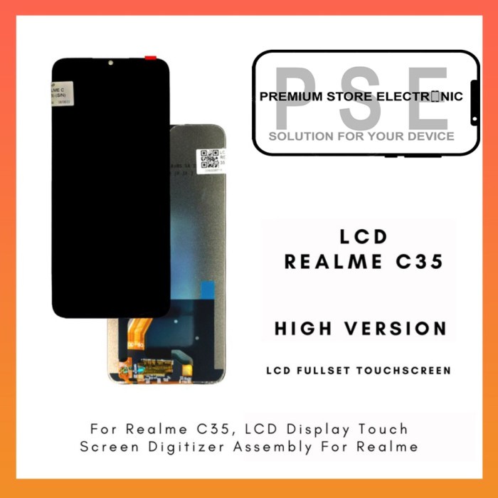 LCD Oppo Realme C35 ORIGINAL Fullset Touchscreen