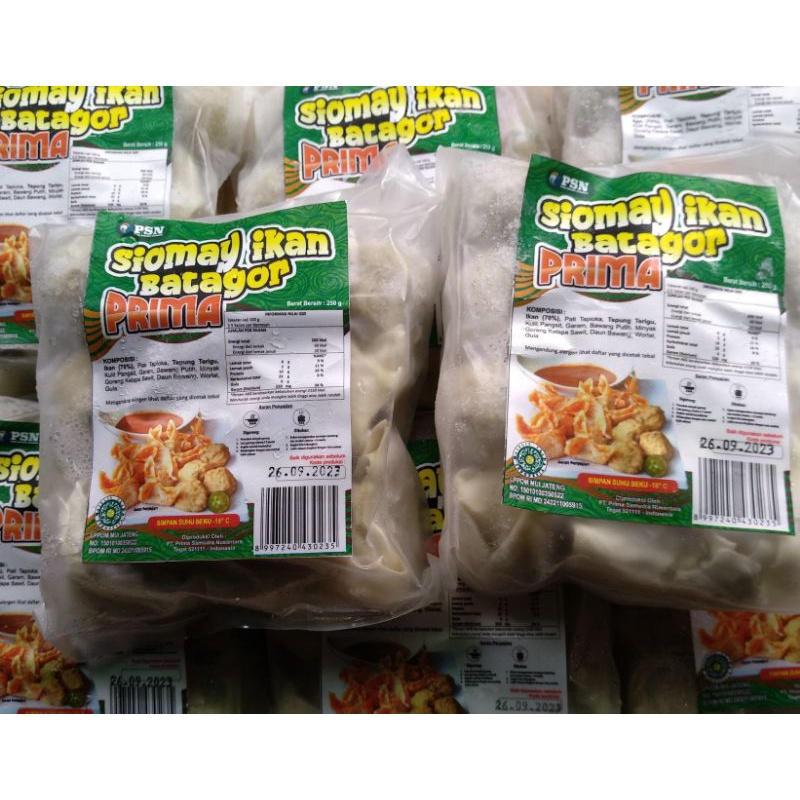 Jual Siomay Batagor Ikan Prima Plus Saus Kacang Isi 10 Pcs Kemasan