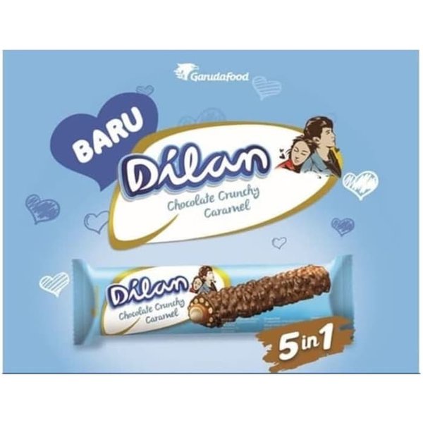 

Dilan Chruncy Choco Caramel Wafer Dilan Murah Gratis Ongkir Bisa COD