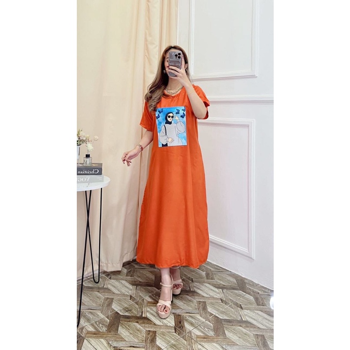 DRESS BLINK COLOR LD 110 / DRESSS WANITA BLINK COLOR KEKINIAN