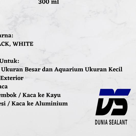 

IKASEAL Glass bukan DOWSIL Glass DOW CORNING - Putih