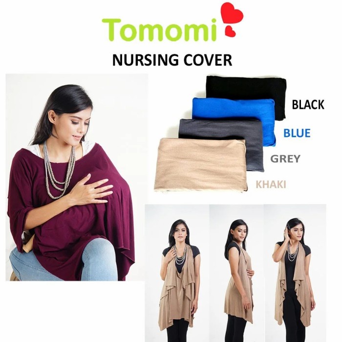 Apron Asi Kain Penutup Ibu Menyusui Cover