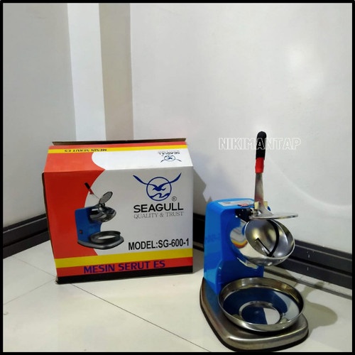 PROMO SALE!!! Mesin Serut ES Alat Penghancur Es / ICE CRUSHER MACHINE mesin serut es batu listrik 2 PISAU MURAH AWET