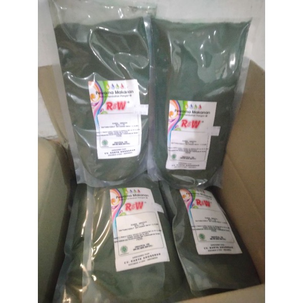 

Pewarna Bubuk Dark green(Hijau Tua) 7656 1 kg