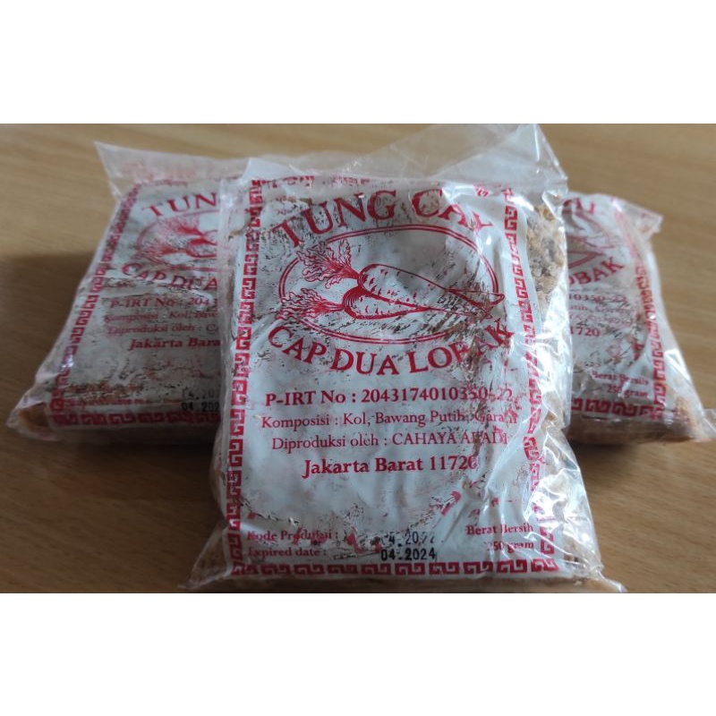 

Tung Cay cap dua lobak 250gr