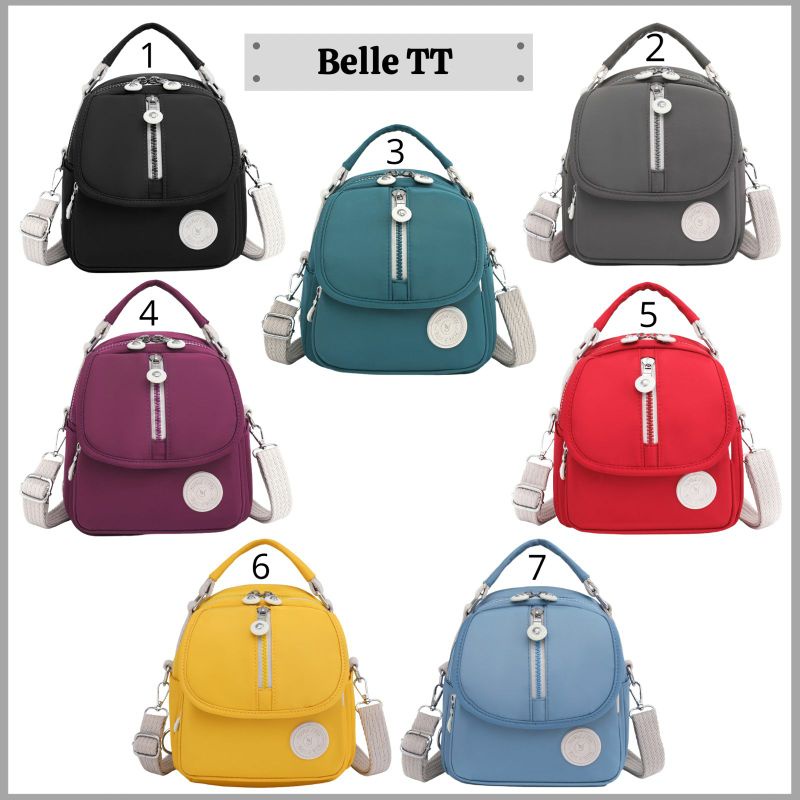 Tas wanita 3fungsi Yuesite Belle tenteng selempang ransel import