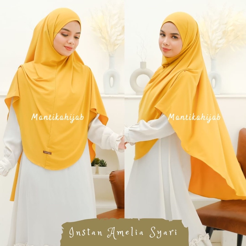 INSTAN AMELIA ORI MANTIKAHIJAB BERGO SYARI BERGO JERSEY BERGO NAZWA PADI WAHYU BY SHAFIRA HIJAB INSTAN NON PET