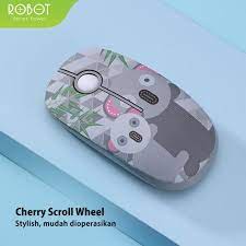 ROBOT M330 wireless mouse silent key cherry scroll wheel koala