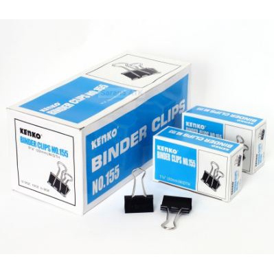 

(NO 155 - JOYKO) Binder Clip / Penjepit Kertas / Jepitan Kertas