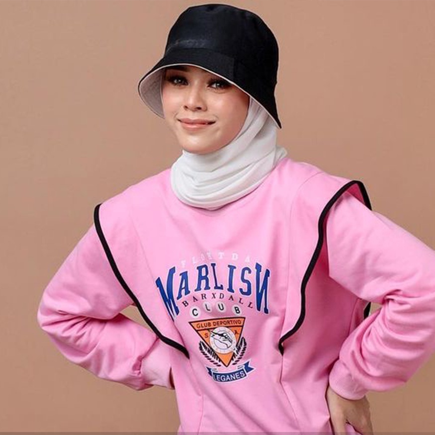 Sweater Terbaru - MarlisN - Sweater Model Baru - Atasan Wanita - Bahan Fleece - Allsize