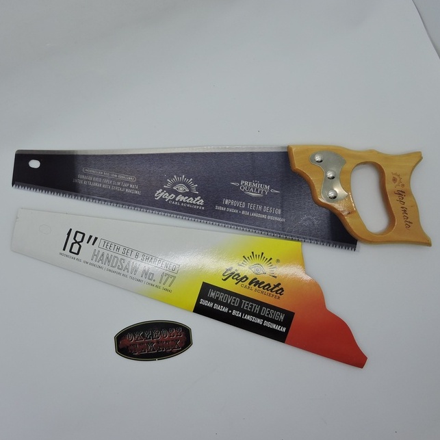 Gergaji Kayu 18"  Tjap Mata
