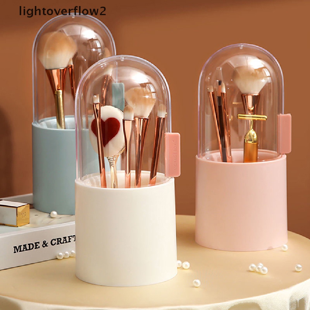 (lightoverflow2) Case Holder Penyimpanan Brush Makeup / Kutek / Pensil Alis / Bibir (ID)