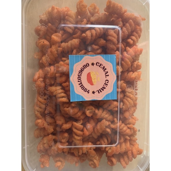 

Cemilan Makroni spiral