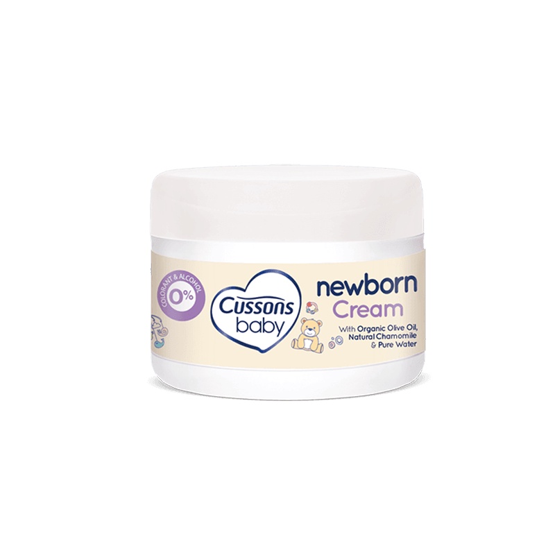 Cussons Baby Cream 50g New Born/Mild &amp; Gentle/Soft &amp; Smooth/Fresh &amp; Nourish/Putih/Pink/Biru/Ungu Harum Bunga Wangi|Cussons baby baru lagir|Cream bayi baru lahir|Perlengkapan bayi