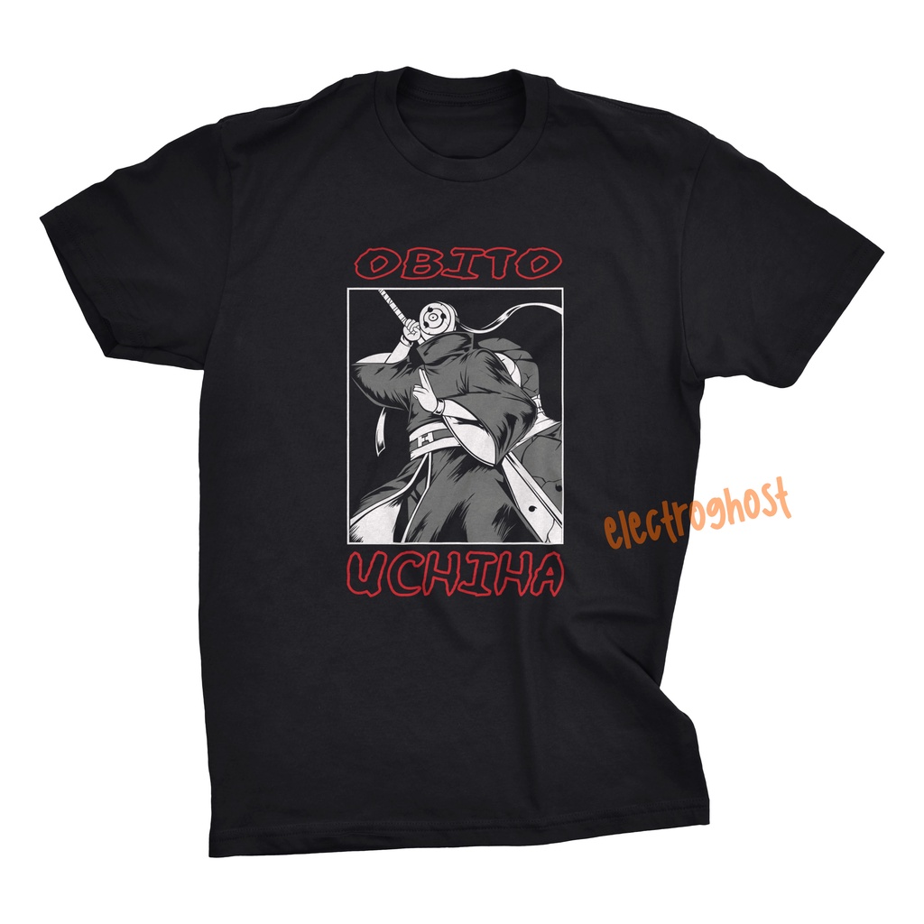 Kaos Anime Naruto Obito Uchiha Kaos Distro Premium Original