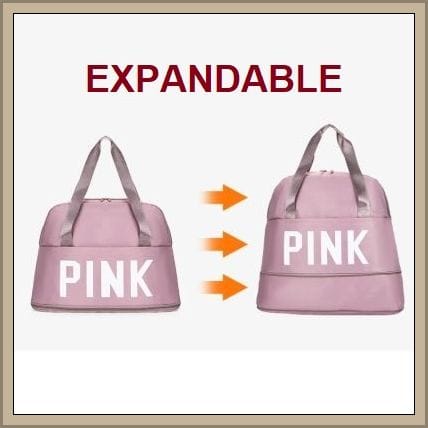 TAS TRAVELPINK / TAS DUFFLE GYM FITNESS OLAHRAGA / TRAVELLING FOLDABLE MURAH TFW 73 IMPORT