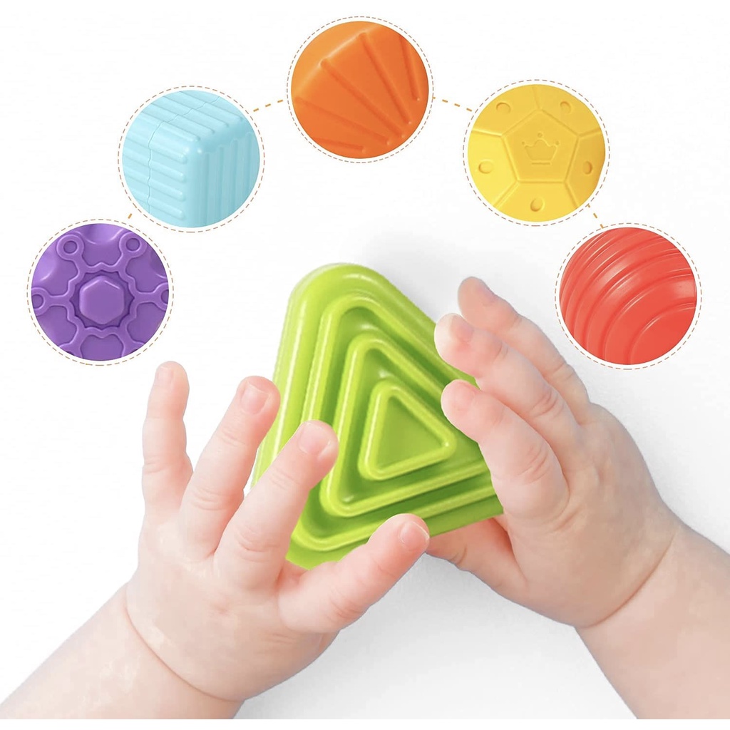 Mainan Montessori Bayi Kotak Mainan Edukasi Anak Shape Sorter Toy HE0209