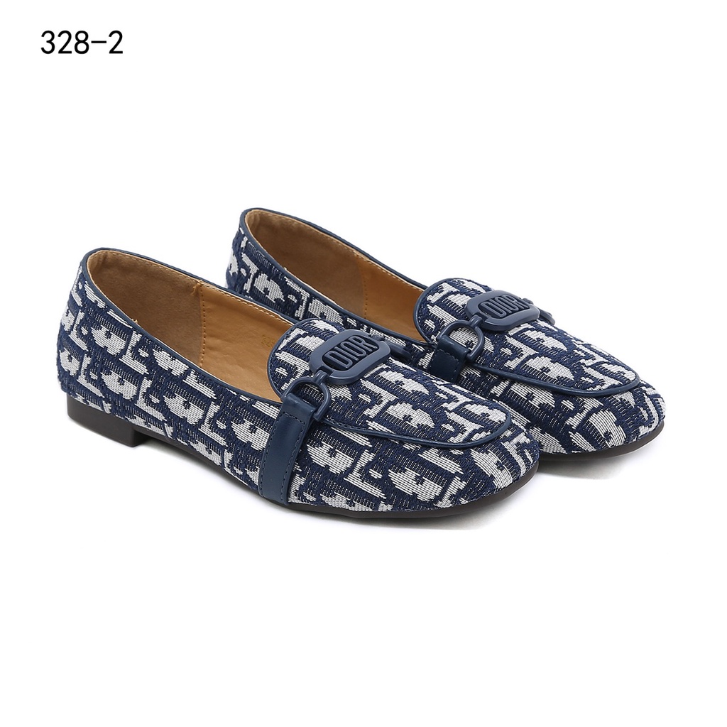 DR Oblique Jacquard Loafers Shoes 328-2