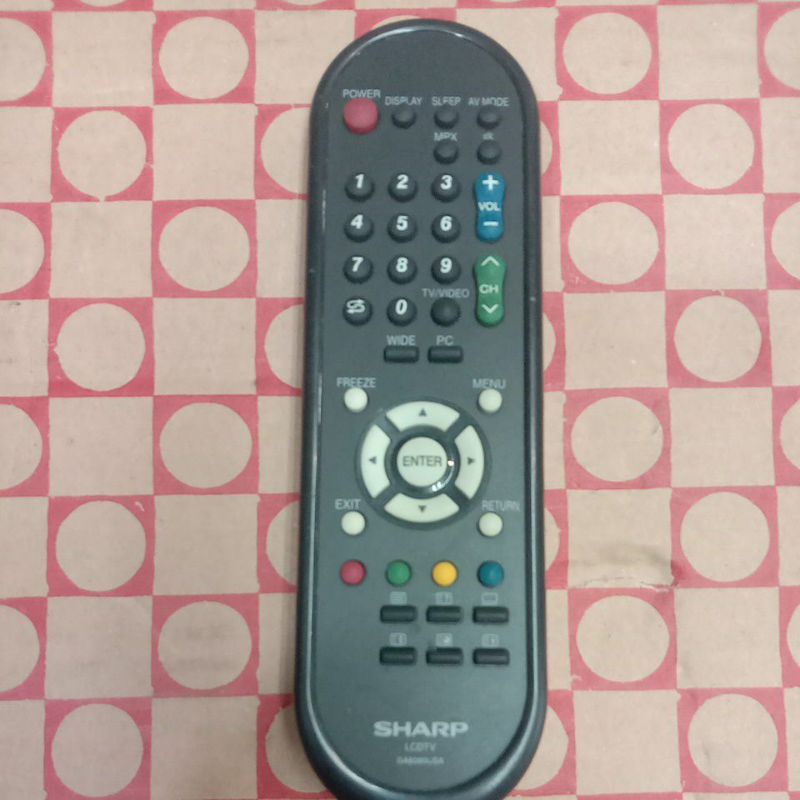 remote LED Sharp GA609WJSA original