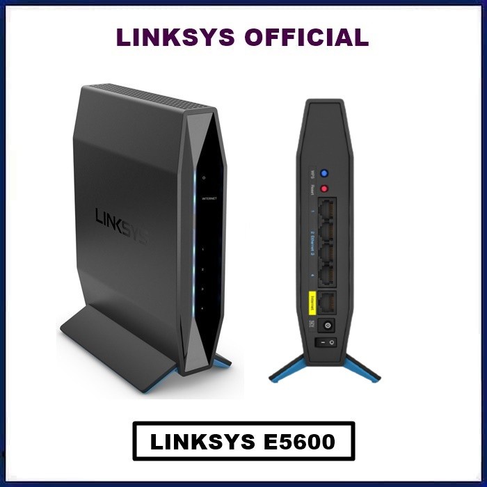 Terlaris Linksys E5600 Dual-Band Ac1200 Wifi 5 Router E 5600 Terbatas