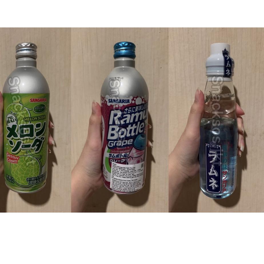 

Trcq7Q1c--SANGARIA RAMUNE CARBONATED DRINK / GRAPE / MELON SODA JEPANG