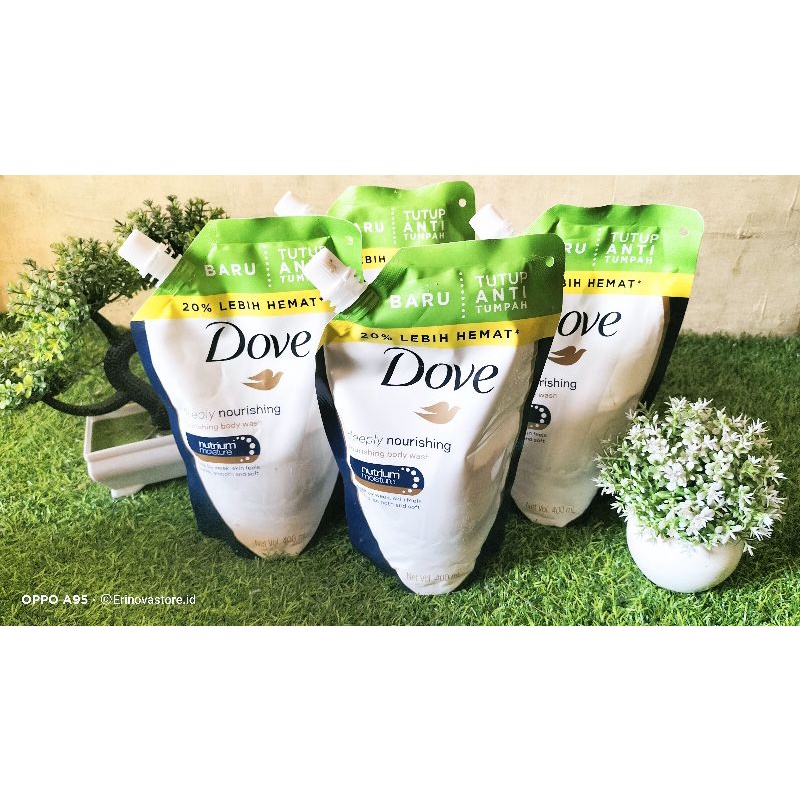 Dove sabun mandi Refill cair 400ml
