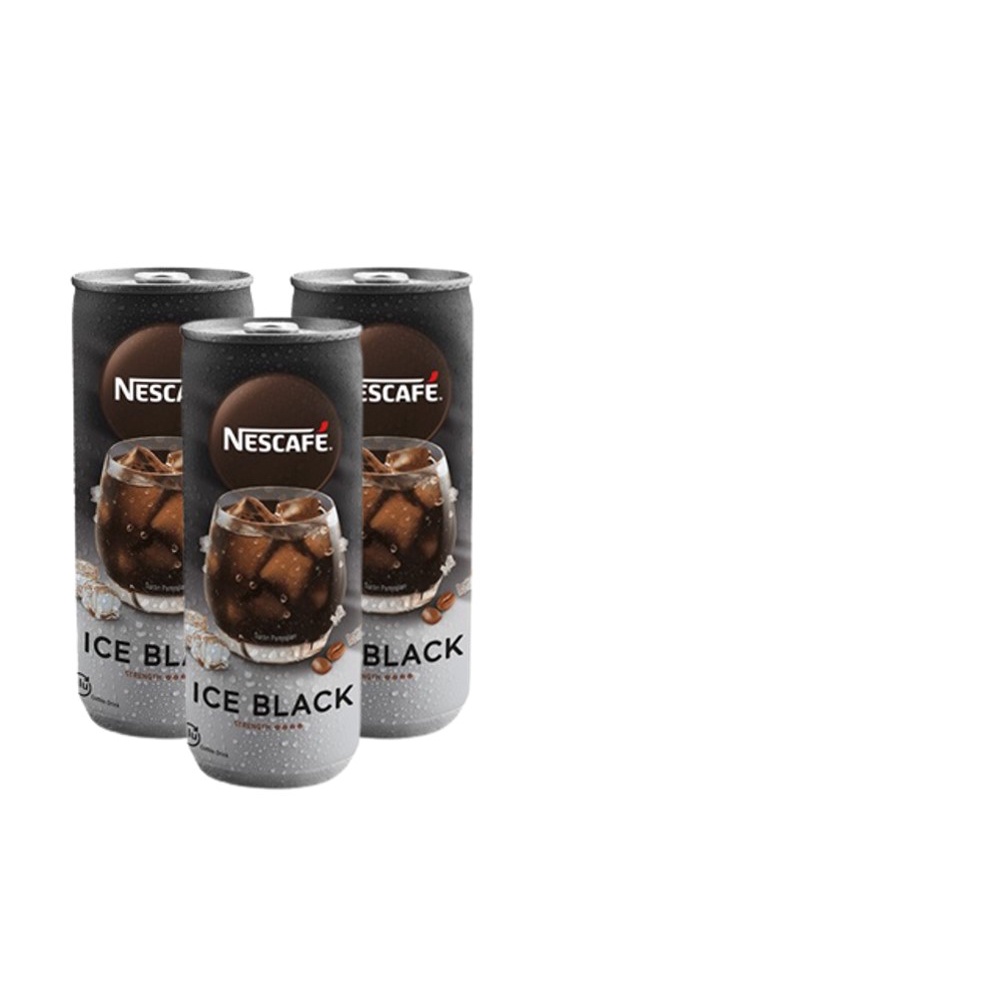 

NESCAFE Kopi Minuman Kaleng Rasa Ice Black 3 x 220ml