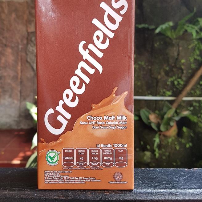 

10.10 SALE Susu UHT Greenfields Choco Malt isi 1 Liter 