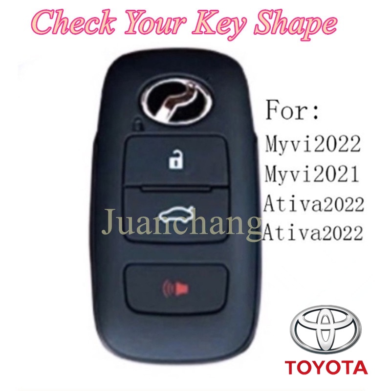 Casing Kunci Mobil Bahan TPU Premium Mewah Untuk Toyota Ativa New Alza Veloz 2022 2022