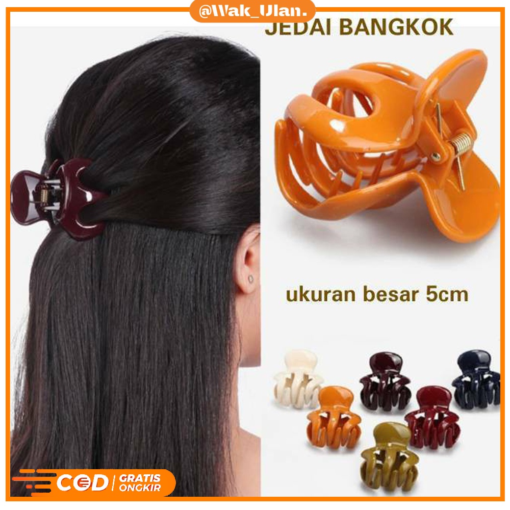 JEDAI JEPITAN RAMBUT DEWASA JEPIT RAMBUT 5CM TEBAL JEPITAN BADAI 3 CAKAR JEPIT BADAI JEDAI KOREA HAIR CLIPS