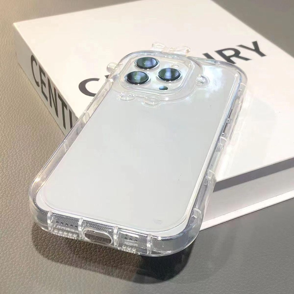 For 14 ProMax soft case TPU Motif Pita 3D Untuk iPhone 13 11 Pro 14 Pro Max 12 Pro Max Xs Max XR 6 6Plus 7 8 Plus