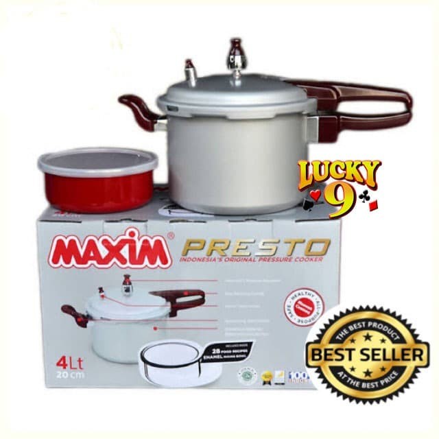 Presto Panci Presto Maxim 4Lt / 20Cm Teflon
