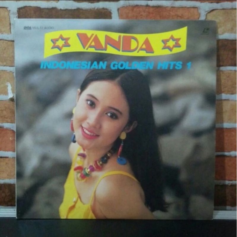 Kaset Laser disc Vanda Indonesian Golden Hits 1
