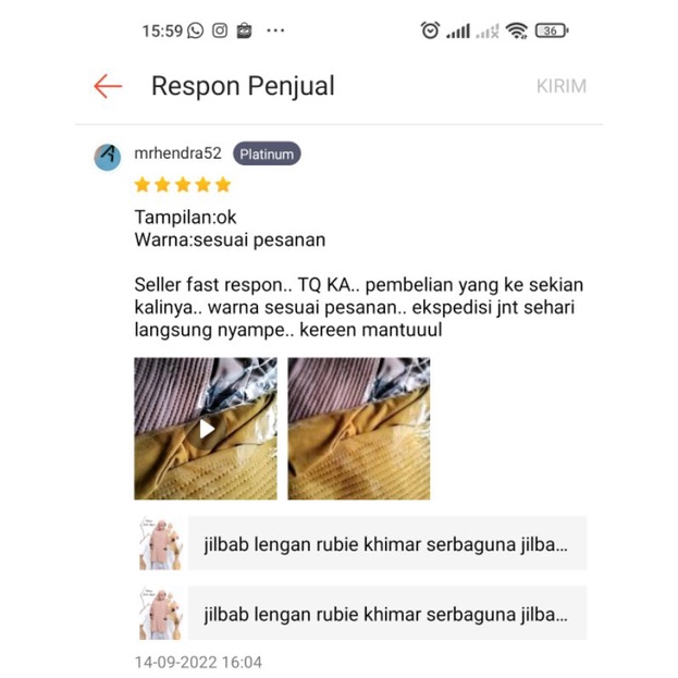 jilbab lengan rubie khimar serbaguna jilbab baju