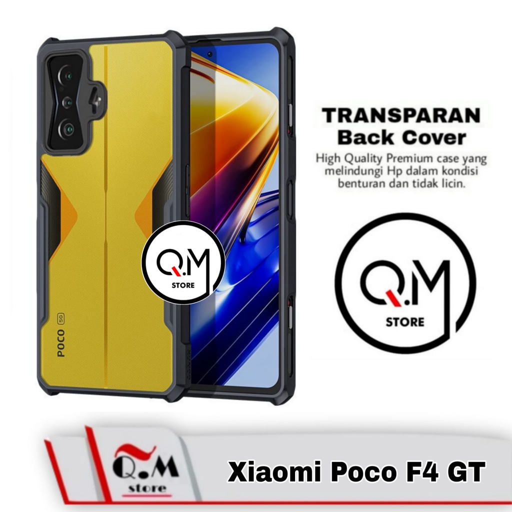 Case Xiaomi Poco F4 GT Airbag Shockproof Transparent