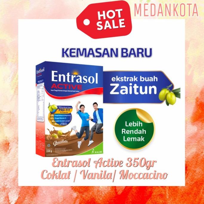 

[ COD ] Entrasol Active Vanila/Coklat/Mokacino 350 gr